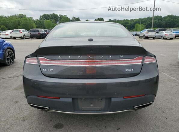 3LN6L5A93JR620706 2018 LINCOLN MKZ Gray Vista trasera