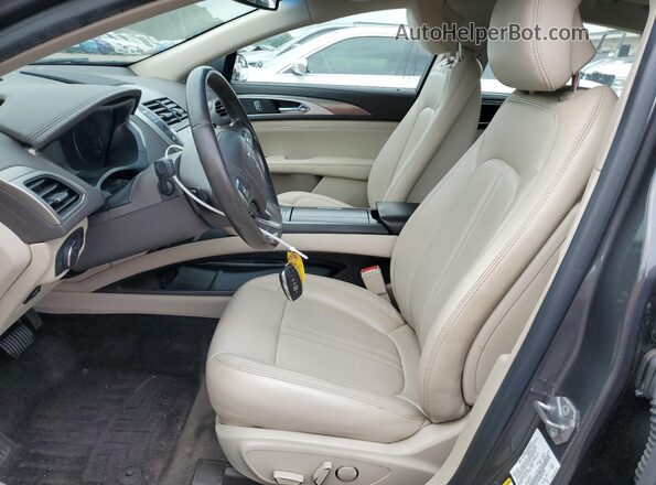 3LN6L5A93JR620706 2018 LINCOLN MKZ Gray Vista interior delantera
