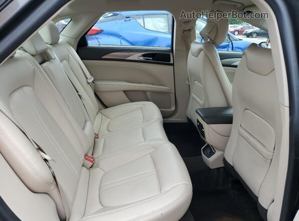3LN6L5A93JR620706 2018 LINCOLN MKZ Gray Vista de los asientos traseros