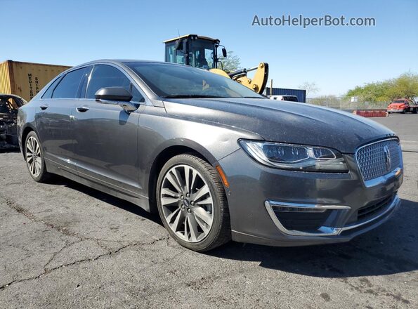 3LN6L5EC8JR621078 2018 LINCOLN MKZ Серый Передняя правая четверть