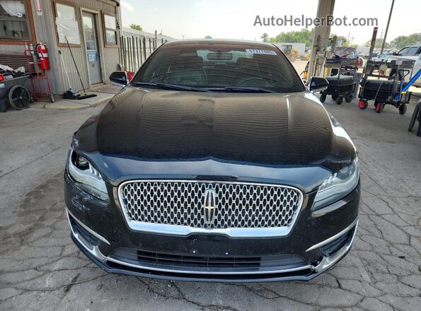 3LN6L5F99JR608097 2018 LINCOLN MKZ Black წინა ხედი