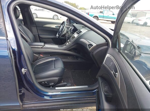 3LN6L5KU5HR638797 2017 LINCOLN MKZ HYBRID Blue Vista interior delantera