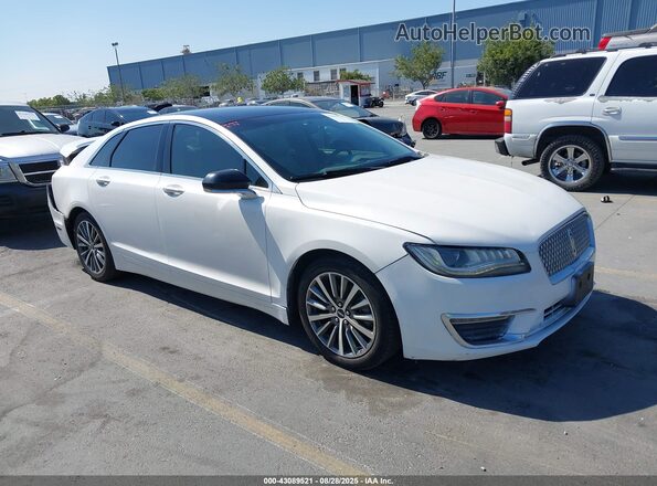 3LN6L5KUXHR657300 2017 LINCOLN MKZ HYBRID Белый Передняя правая четверть