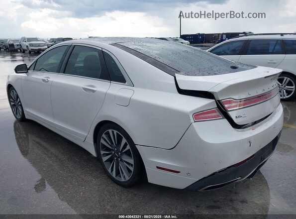 3LN6L5MUXHR613293 2017 LINCOLN MKZ HYBRID Белый Задняя левая четверть