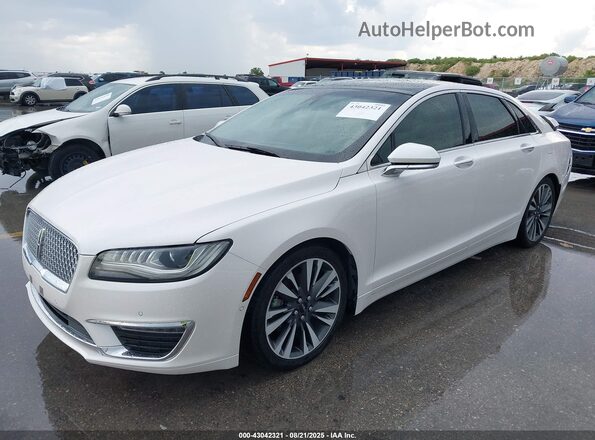 3LN6L5MUXHR613293 2017 LINCOLN MKZ HYBRID Белый Передняя левая четверть