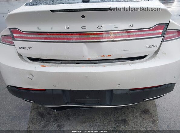 3LN6L5MUXHR613293 2017 LINCOLN MKZ HYBRID Белый Вид спереди