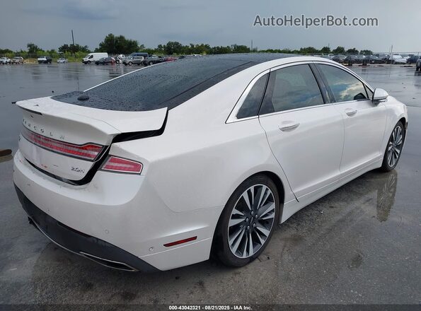 3LN6L5MUXHR613293 2017 LINCOLN MKZ HYBRID Белый Задняя правая четверть