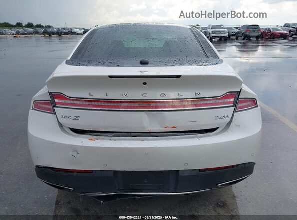 3LN6L5MUXHR613293 2017 LINCOLN MKZ HYBRID Белый 