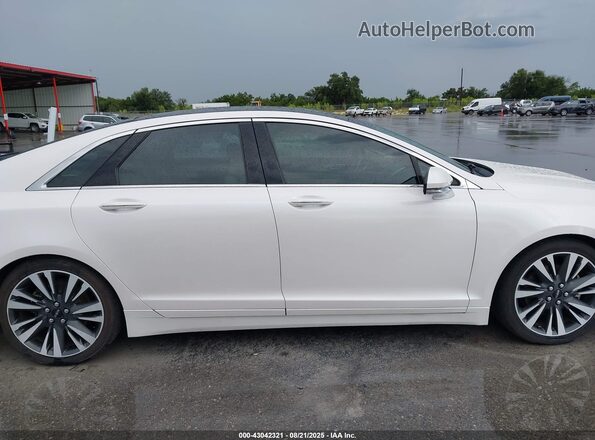 3LN6L5MUXHR613293 2017 LINCOLN MKZ HYBRID Белый Вид задней части салона