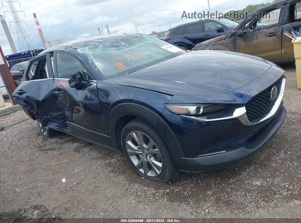 3MVDMACLXMM209930 2021 MAZDA CX-30 Dark Blue Przód prawy