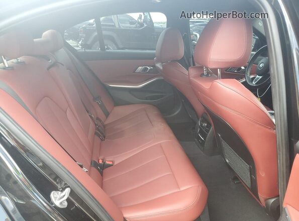 3MW49FS02P8C96210 2023 BMW M3 Black Vista de los asientos traseros
