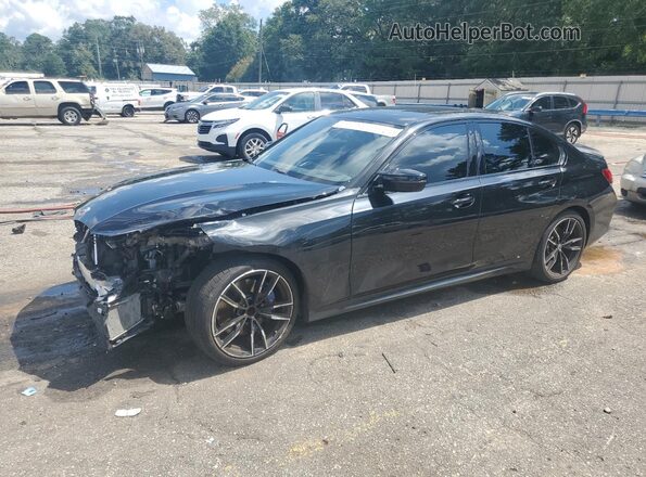 3MW49FS02P8C96210 2023 BMW M3 Black Vista tres cuartos delantera izquierda