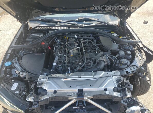3MW49FS02P8C96210 2023 BMW M3 Black Vista interior trasera