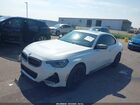 2022 Bmw M240 I Xdrive White vin: 3MW53CM01N8C66646