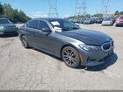 2020 Bmw 330i Xdrive Gray vin: 3MW5R7J01L8B14325