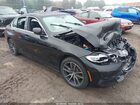 2021 Bmw 330i Xdrive Black vin: 3MW5R7J01M8B74123