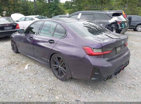 3MW69FF02P8D11419 2023 BMW OTHER Фиолетовый Задняя левая четверть