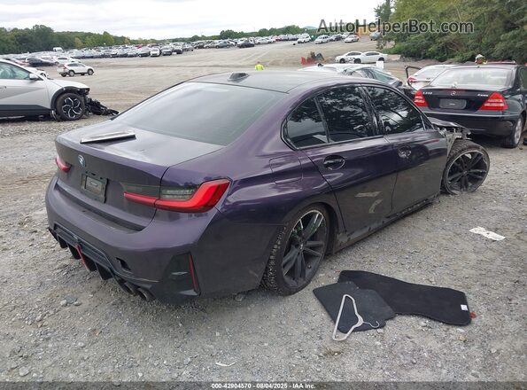 3MW69FF02P8D11419 2023 BMW OTHER Фиолетовый Задняя правая четверть