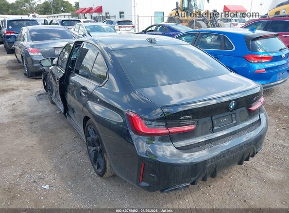 3MW69FT05S8F40982 2025 BMW M3 Черный Задняя левая четверть