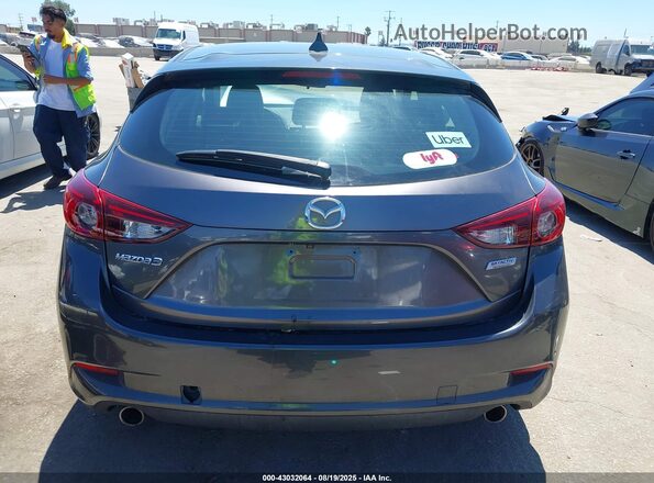 3MZBN1L31JM256357 2018 MAZDA 3 Gray 