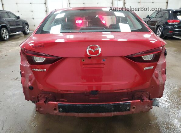 3MZBN1U71JM214546 2018 MAZDA 3 Red Հետևի տեսք