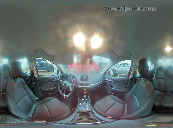 3MZBN1U71JM214546 2018 MAZDA 3 Red Սալոնի 360 աստիճան տեսք