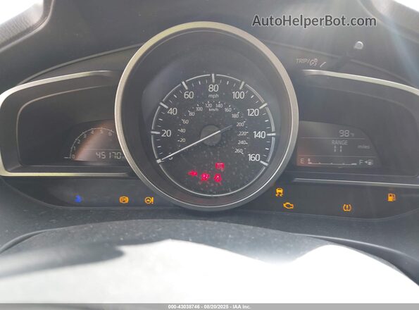 3MZBN1U73HM119769 2017 MAZDA 3 Gray Widok tylnych siedzeń