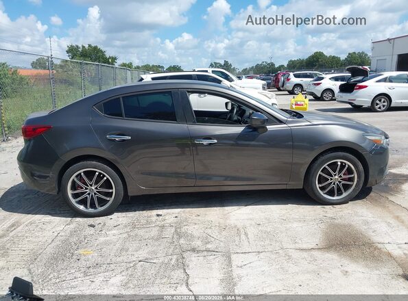 3MZBN1U73HM119769 2017 MAZDA 3 Gray Widok wnętrza z tyłu