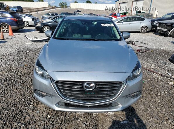 3MZBN1V36JM201108 2018 MAZDA 3 Silver წინა ხედი