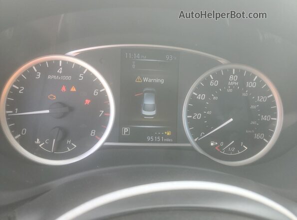 3N1AB7AP3JL625499 2018 NISSAN SENTRA Серый Вид щитка приборов