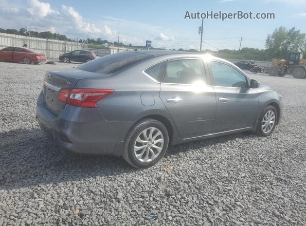 3N1AB7AP3JL625499 2018 NISSAN SENTRA Серый Задняя правая четверть