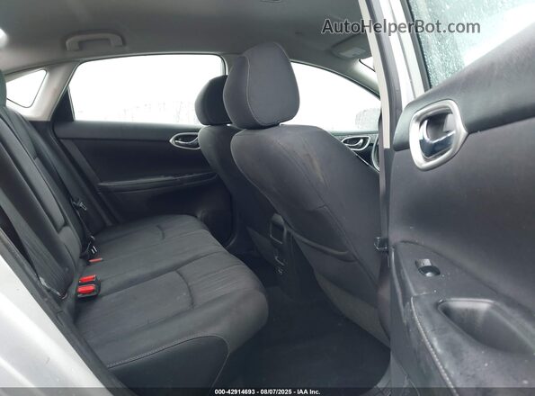 3N1AB7AP4JY244151 2018 NISSAN SENTRA Silver Widok naklejki z numerem VIN