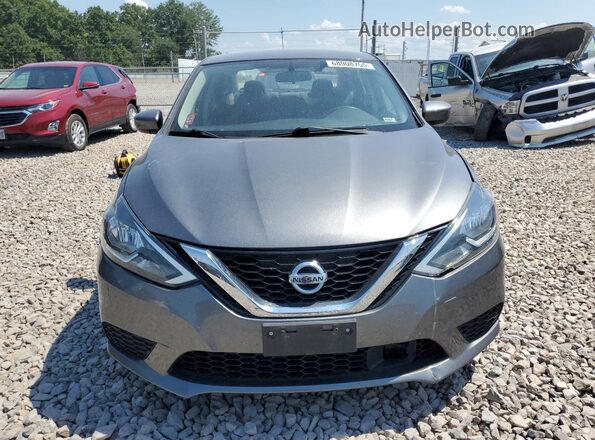 3N1AB7AP6JY220871 2018 NISSAN SENTRA Серый Вид спереди