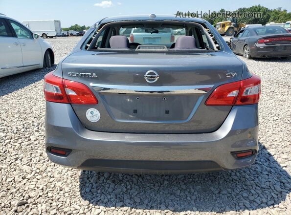3N1AB7AP6JY220871 2018 NISSAN SENTRA Серый Вид сзади