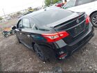 2018 Nissan Sentra Sr Черный vin: 3N1AB7AP6JY235192