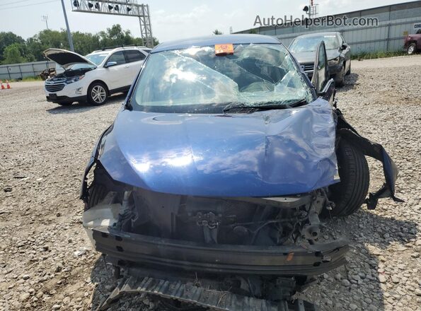 3N1AB7AP7JY228946 2018 NISSAN SENTRA Blue Widok z przodu