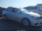 2018 Nissan Sentra Sv Серебряный vin: 3N1AB7AP9JL663626