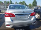 2018 Nissan Sentra Sv Серебряный vin: 3N1AB7AP9JL663626