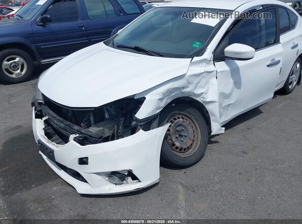 3N1AB7AP9JY240693 2018 NISSAN SENTRA White Вид спереду