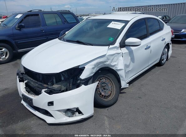 3N1AB7AP9JY240693 2018 NISSAN SENTRA White Передня ліва чверть