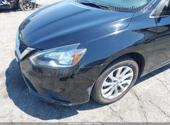 3N1AB7APXJL645720 2018 NISSAN SENTRA Black Vista interior de 360 grados