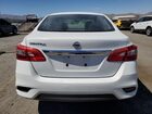 2018 Nissan Sentra S Белый vin: 3N1AB7APXJY259401
