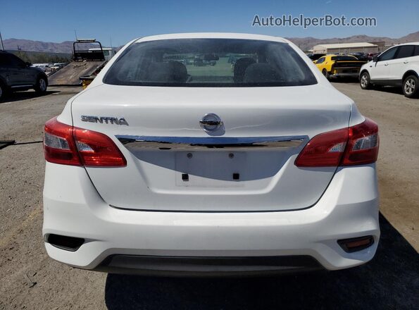 3N1AB7APXJY259401 2018 NISSAN SENTRA Белый Вид сзади