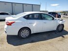 2018 Nissan Sentra S Белый vin: 3N1AB7APXJY259401
