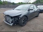 2025 Nissan Sentra Sv Серый vin: 3N1AB8CV3SY249909