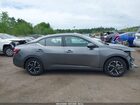 2025 Nissan Sentra Sv Серый vin: 3N1AB8CV3SY249909