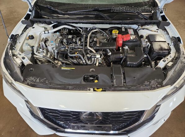 3N1AB8CV4PY308327 2023 NISSAN SENTRA White Vista interior trasera