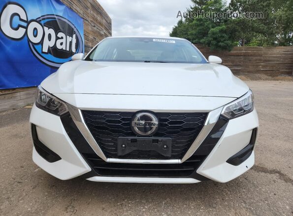3N1AB8CV4PY308327 2023 NISSAN SENTRA White Vista interior de 360 grados