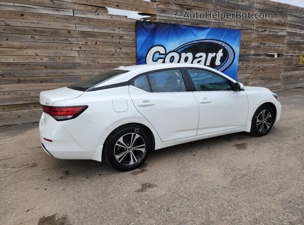 3N1AB8CV4PY308327 2023 NISSAN SENTRA White Trasero derecho