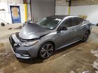 2021 Nissan Sentra Sr Gray vin: 3N1AB8DV8MY250751